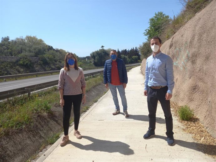 El PP pide que se mejore la seguridad y la iluminación del vial que va de la estación del tren a Muro.