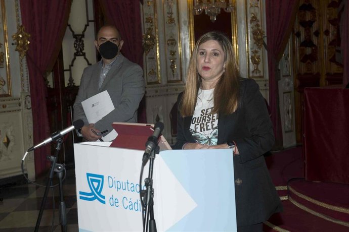 Irene García, presidenta de la Diputación