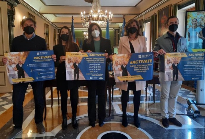Presentación campaña 'Actívate' del Ayuntamiento de Oviedo