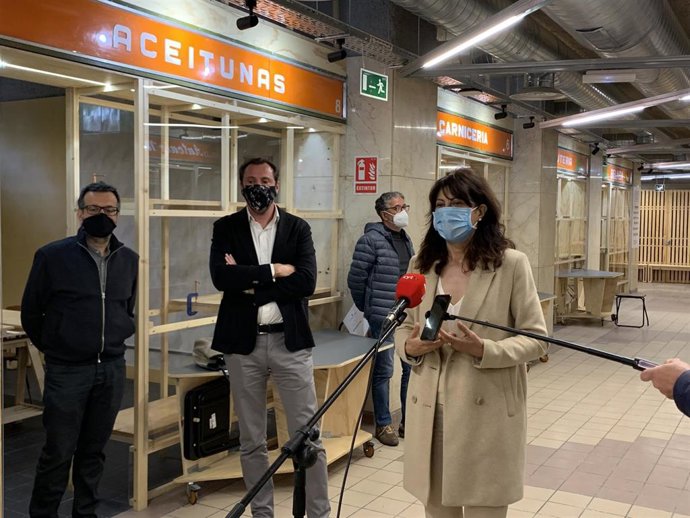 Presentación de 'GaleríaVA' el proyecto de espacios para la creación artística en las antiguas galerías López Gómez de Valladolid.