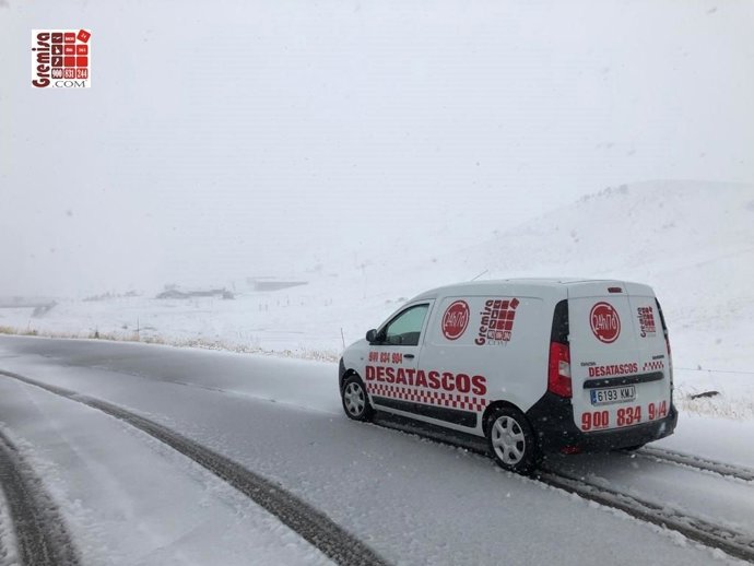 Asistencia a un desatasco con Filomena