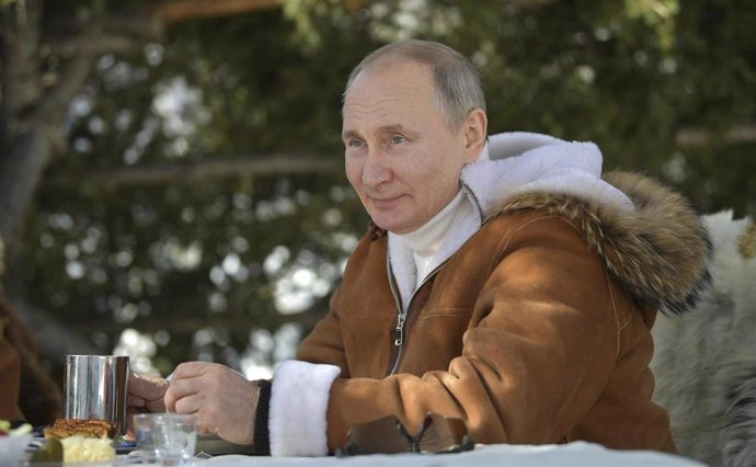 Vladimir Putin, presidente de Rusia, en Siberia