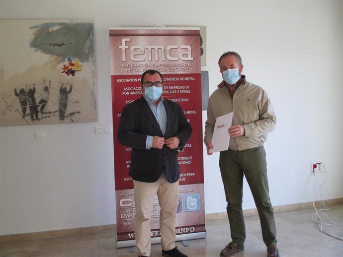 Archivo - Reunión entre Femca y UGT Fica en una imagen de archivo