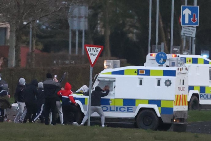 Disturbios en Irlanda del Norte.