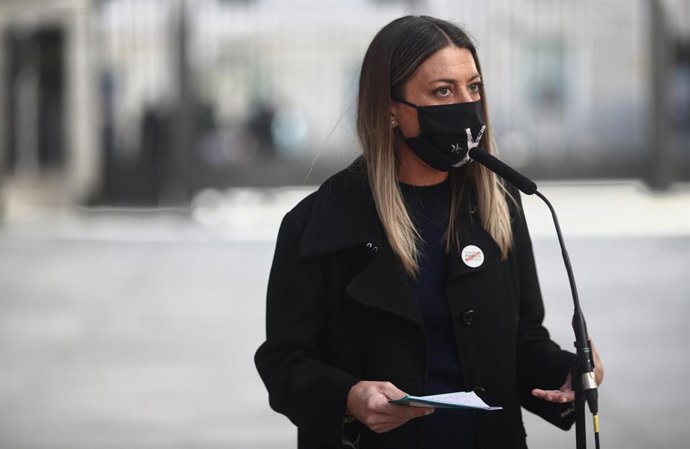 La portavoz de Junts en el Congreso, Miriam Nogueras.