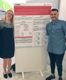 Signe Altme y Alberto Sola-Leyva, investigadores de la UGR