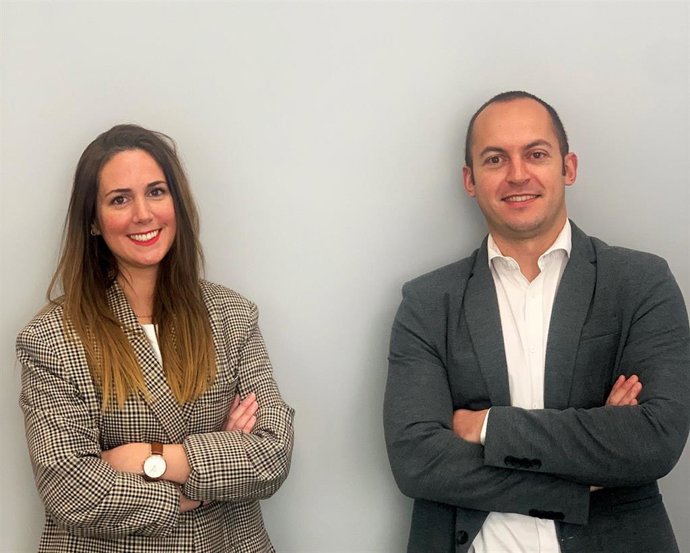 La nueva gerente de Las Rozas The Style Outlets, Leticia Gorozarri, y el de Nassica, Daniel Martín