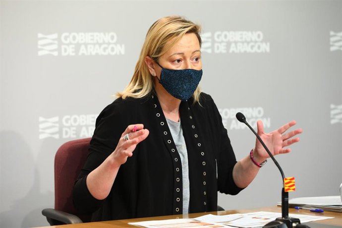 La consejera de Economía, Planificación y Empleo del Gobierno de Aragón, Marta Gastón.