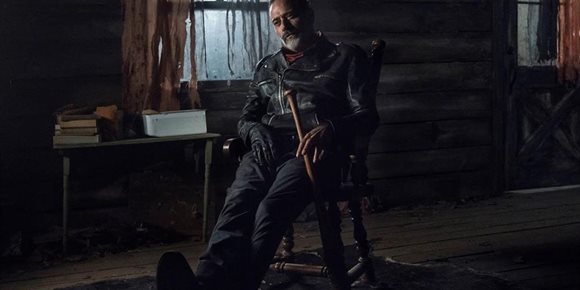 2. The Walking Dead: Jeffrey Dean Morgan explica el final de la temporada 10 y esa risa de Negan