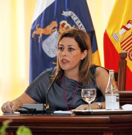 Archivo - Astrid Pérez, Presidenta del Partido Popular de Lanzarote
