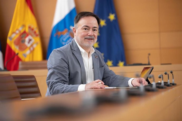 Archivo - El consejero de Planificación del Territorio, Patrimonio Histórico y Turismo del Cabildo de Tenerife, José Gregorio Martín Plata
