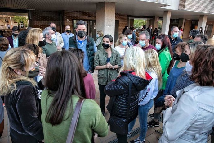 La candidata de Vox para las elecciones de la Comunidad de Madrid, Rocío Monasterio.