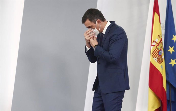 El presidente del Gobierno, Pedro Sánchez