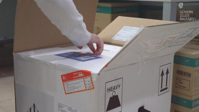 Dosis de vacunas de Pfizer.