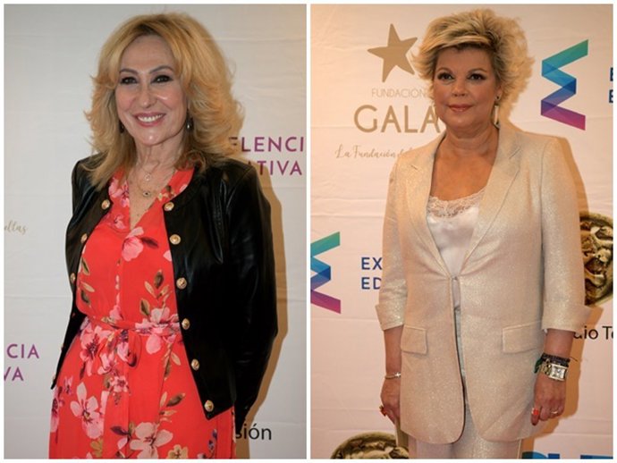 Rosa Benito y Terelu Campos han coincidido en una entrega de premios