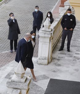 La presidenta de Ciudadanos, Inés Arrimadas, y el vicepresidente de la Junta, Francisco Igea.