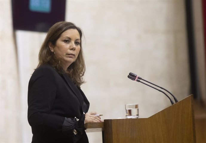 La diputada del grupo parlamentario Vox Ángela Mulas 