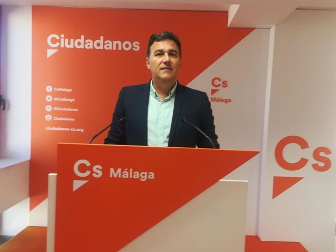 El parlamentario andaluz de Ciudadanos por Málaga Carlos Hernández White
