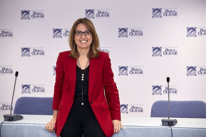 La vicepresidenta ejecutiva de la Fundación UPO, Laura López de la Cruz
