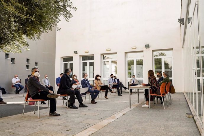 Reunión de la Asociación de Organizadores de Congresos y Profesionales de Córdoba, en la sede de CECO.