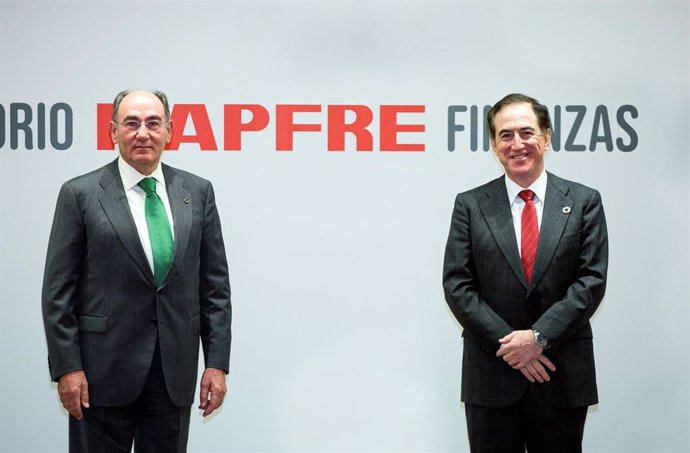 Ignacio Galán, presidente Iberdrola, y Antonio Huertas, presidente Mapfre