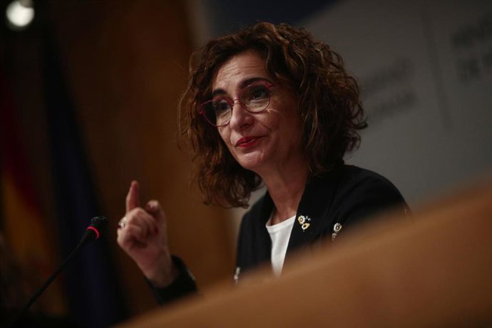 La ministra de Hacienda, María Jesús Montero