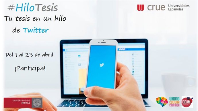 UMU se suma al certamen #HiloTesis, impulsado por la CRUE