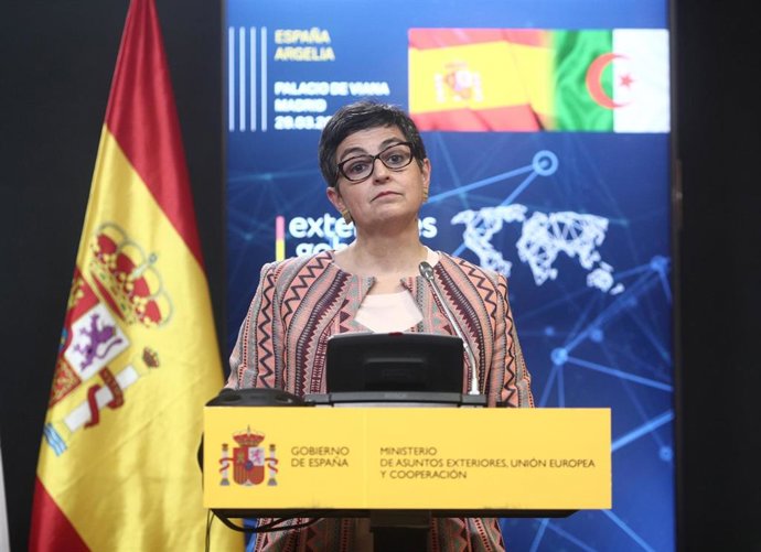 La ministra de Asuntos Exteriores, UE y Cooperación, Arancha González Laya