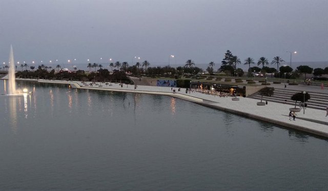 Archivo - Vista del Parque de la Mar