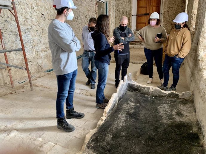 Obras del antiguo ayuntamiento de Ibiza