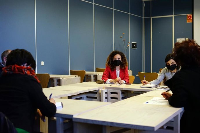 Reunión Diputación de Segovia y Fundación La Caixa.