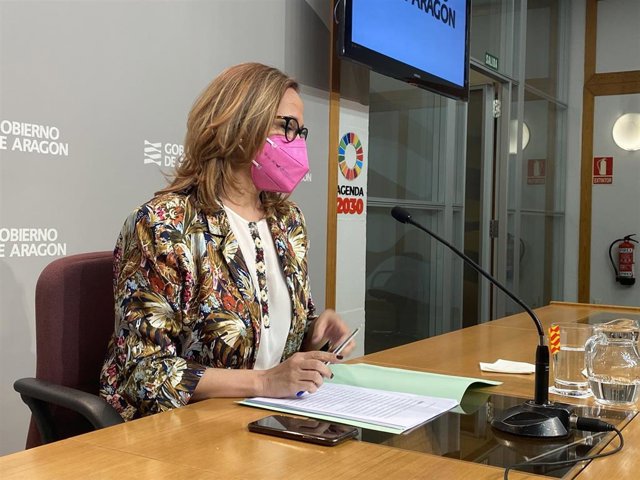 La consejera de Presidencia de Aragón, Mayte Pérez.