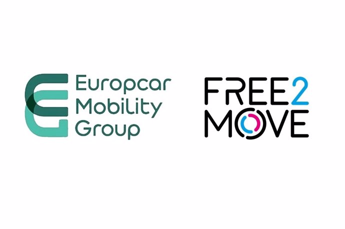 Logos de Europcar Mobility Group y Free2Move.