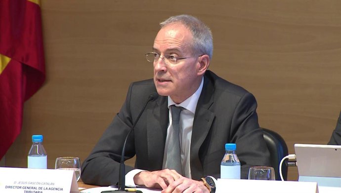 Archivo - El director general de la AEAT, Jesús Gascón, en una imagen de archivo.