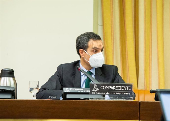 Rafael Barbadillo, presidente de la Confederación Española de Transporte en Autobús (CONFEBUS), comparece en la Comisión sobre Seguridad Vial del Congreso