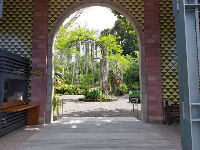 Entrada al Jardín Botánico de Puerto de la Cruz