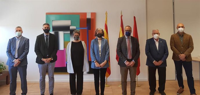 Aragón y Navarra establecen grupos de trabajo para llegar a acuerdos en materia de Cultura, Patrimonio y Deporte.