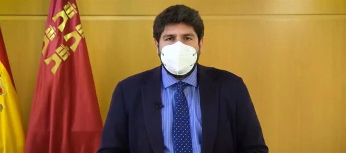 El presidente de la Región de Murcia, Fernando López Miras