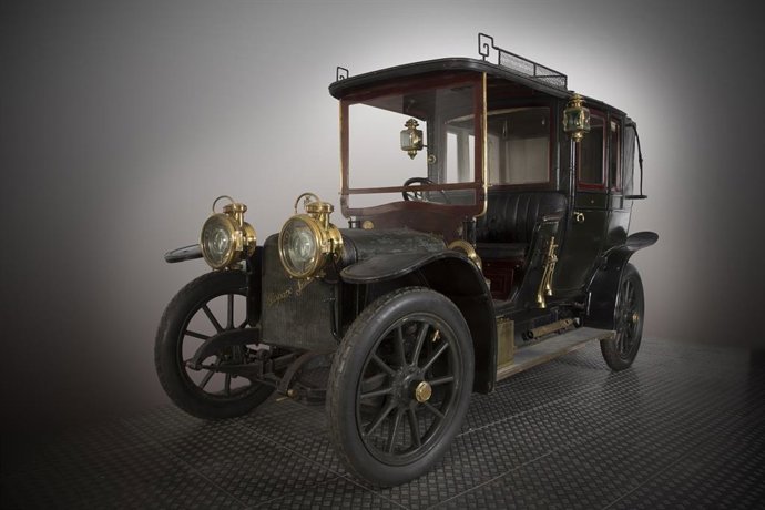 Archivo - Ejemplar del Hispano-Suiza 30-40 HP en el Museo de Historia de la Automoción de Salamanca.
