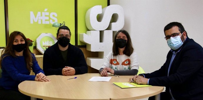 Reunión de MÉS con miembros de la comunidad armenia de Mallorca.