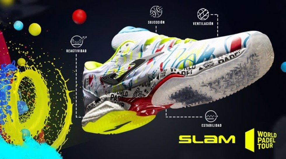 Joma renueva la zapatilla oficial del World Padel Tour.