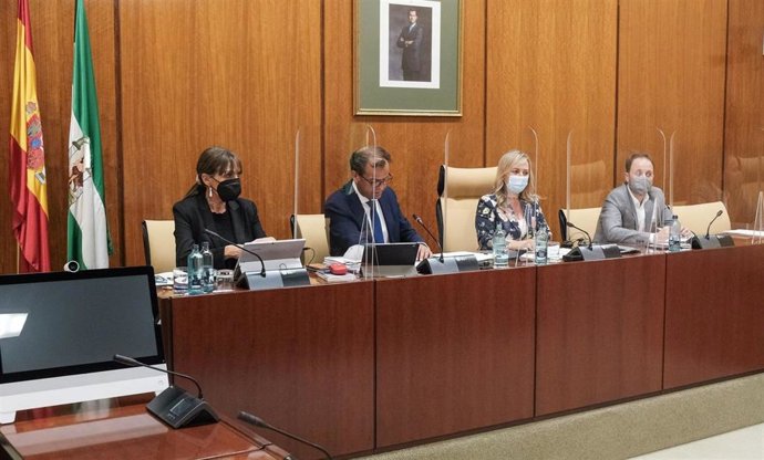 El director general de la RTVA, Juan de Dios Mellado, comparece en comisión parlamentaria.