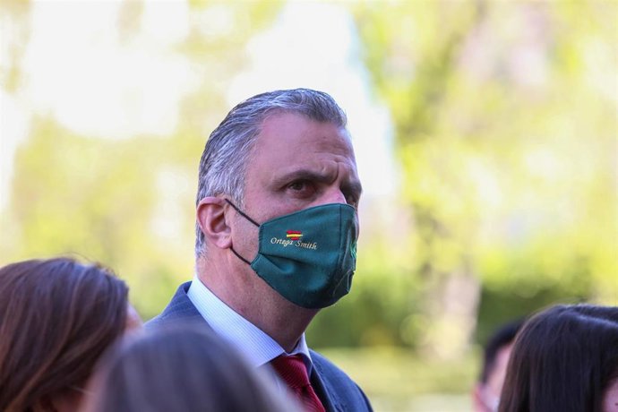 El secretario general del partido, Javier Ortega Smith, en una foto de archivo