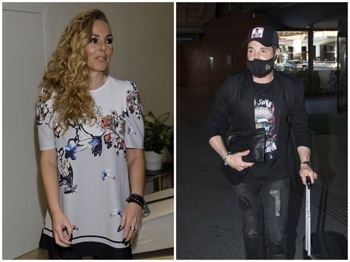 Rocío Carrasco y Antonio David Flores