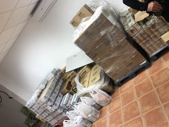 Alimentos intervenidos.