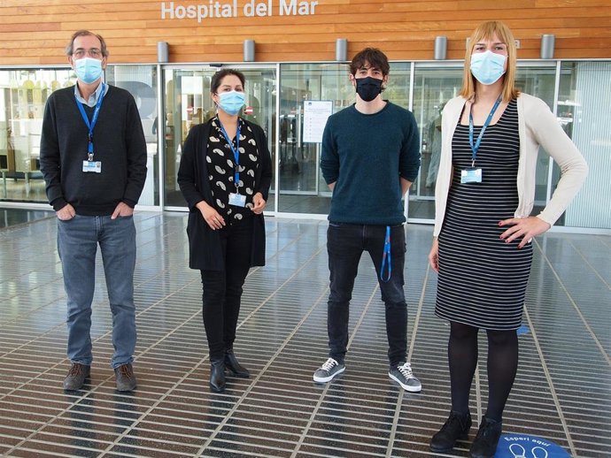 Xavier Castells, Margarita Posso, Javier Louro y Marta Román, Hospital del Mar e IMIM
