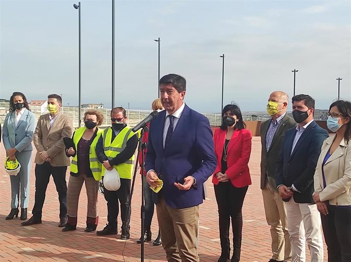 El vicepresidente de la Junta de Andalucía, Juan Marín.