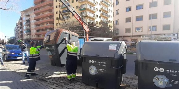 4. Cort inicia la instalación masiva de contenedores de recogida de materia orgánica en Palma