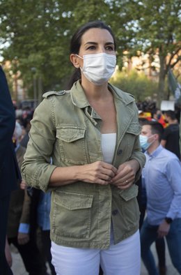La candidata de Vox a la presidencia de Madrid, Rocío Monasterio.