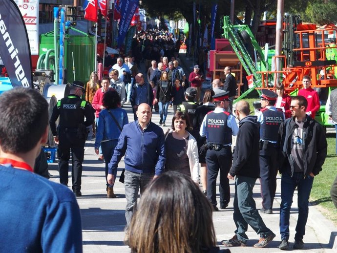 Edición de 2019 de la Fira de Sant Josep de Mollerussa.